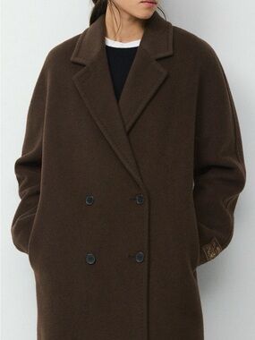 Babaton The Slouch Coat - (re)camel wool (short)